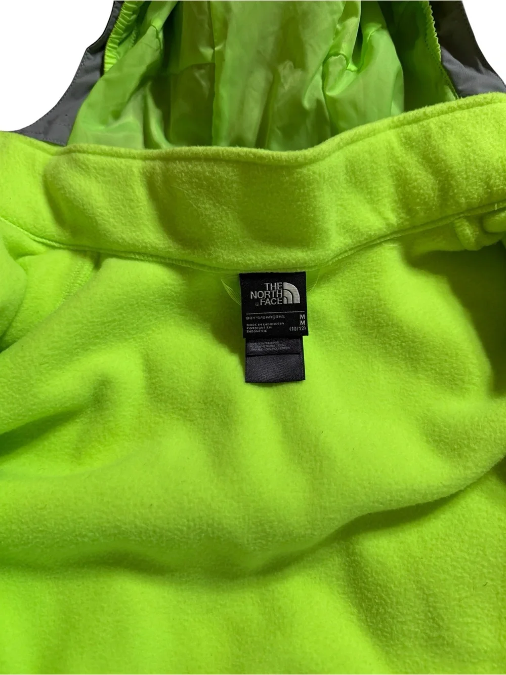 The North Face Boys Vortex Triclimate 3-in-1 Jacket Medium 10/12 HyVent Gray